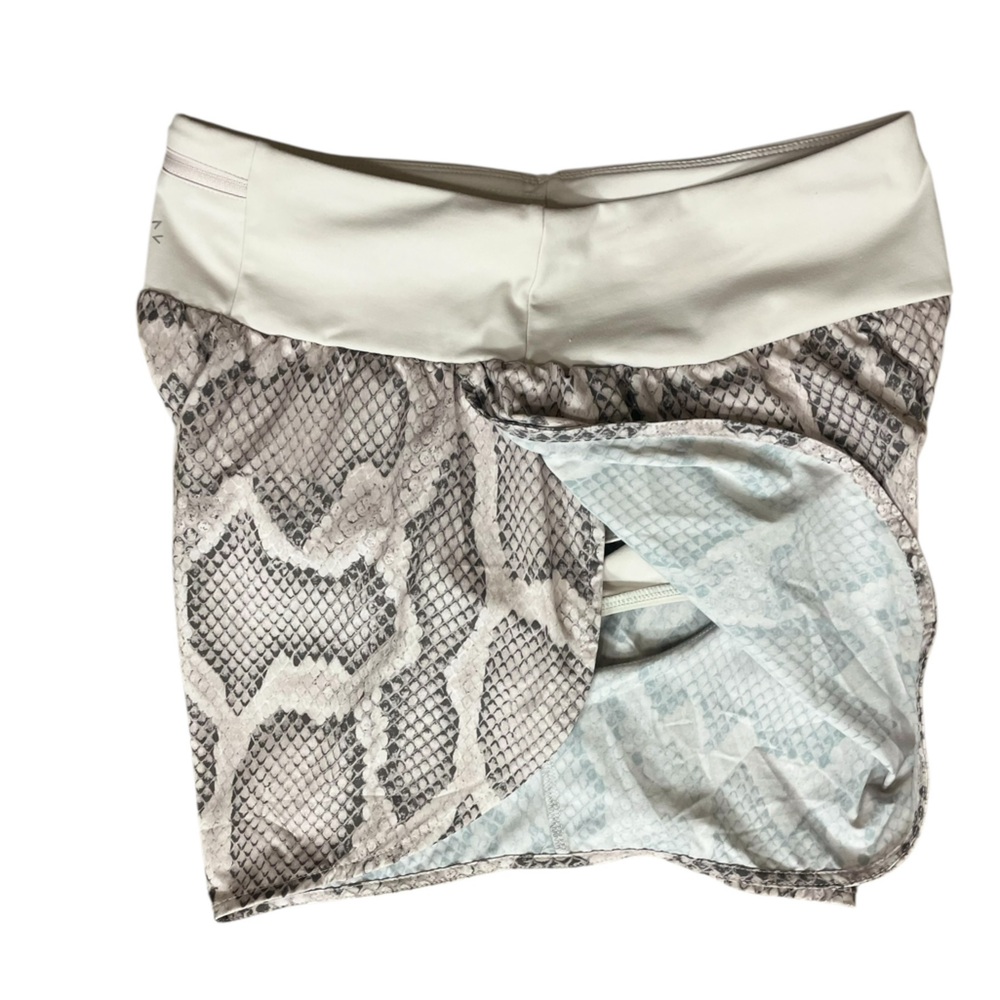 Varley “Derby” Snakeskin Print Gym Running Shorts (AA) - Picture 6 of 15